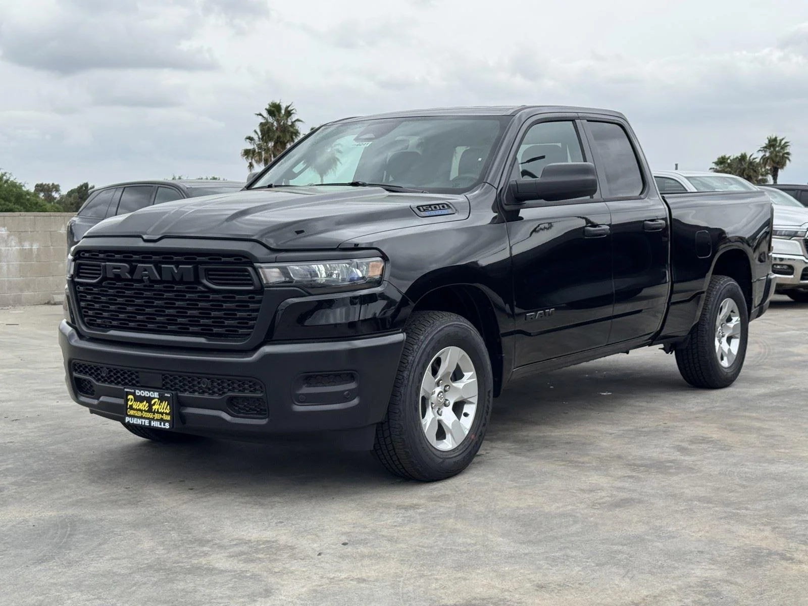 New 2026 Diamond Black Crystal Pearl-Coat Exterior Paint RAM Tradesman image 3