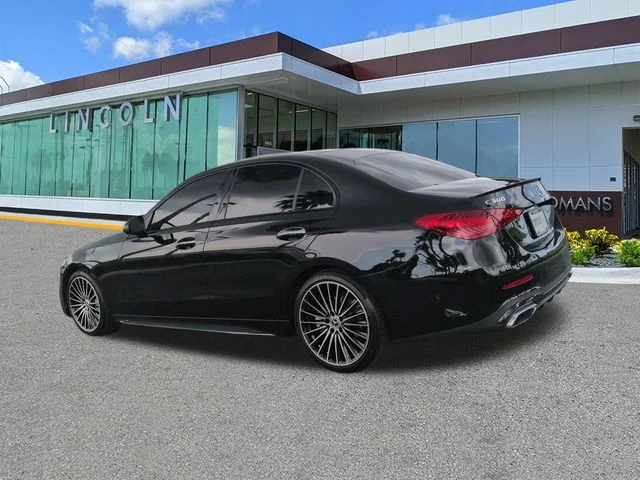 Certified Used 2023 Black Mercedes-Benz C 300 image 6
