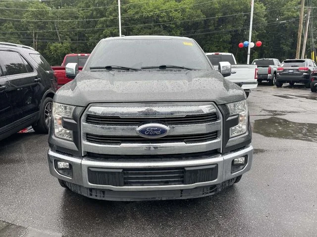 Used 2015 Magnetic Metallic Ford Lariat image 2