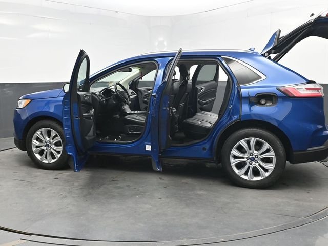 Used 2020 Blue Ford Titanium image 45