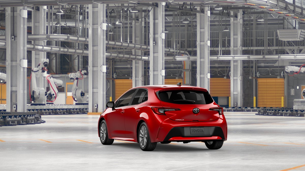 New 2027 Finish Line Red Toyota SE image 7