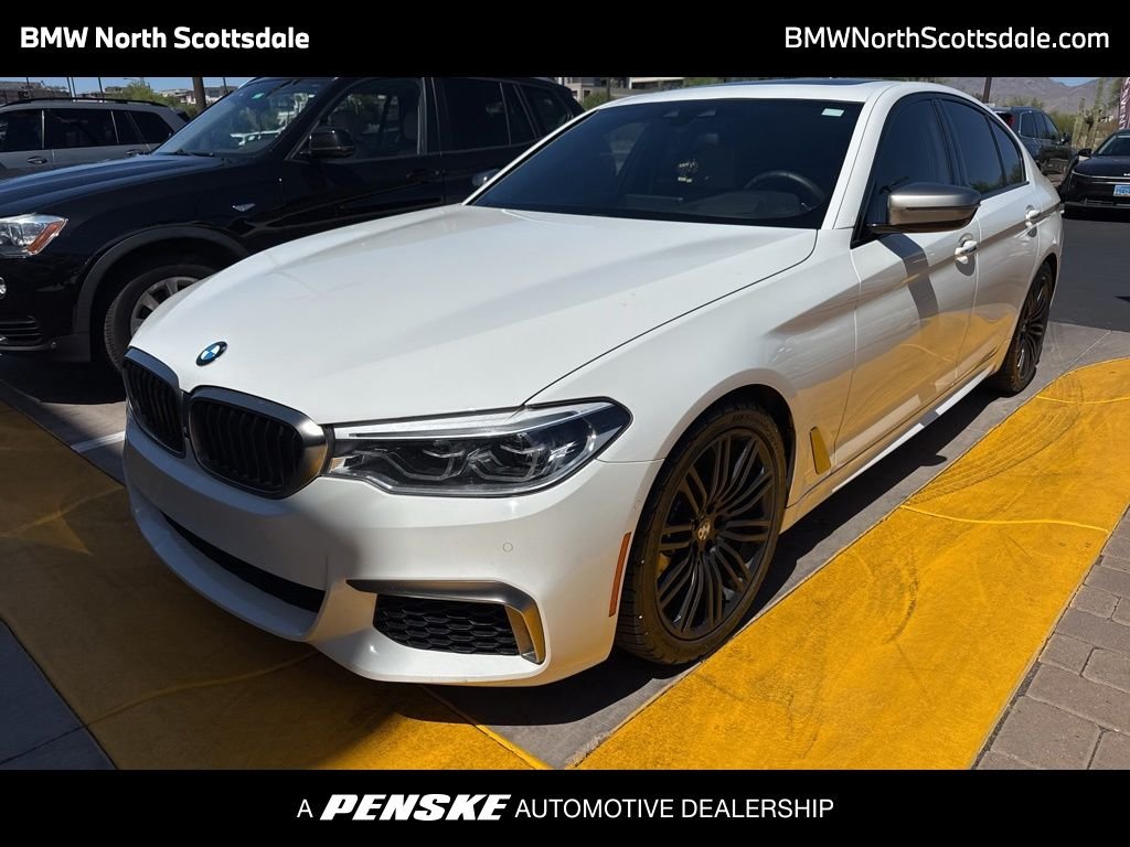 2018 BMW 5 Series M550i xDrive Sedan's photo