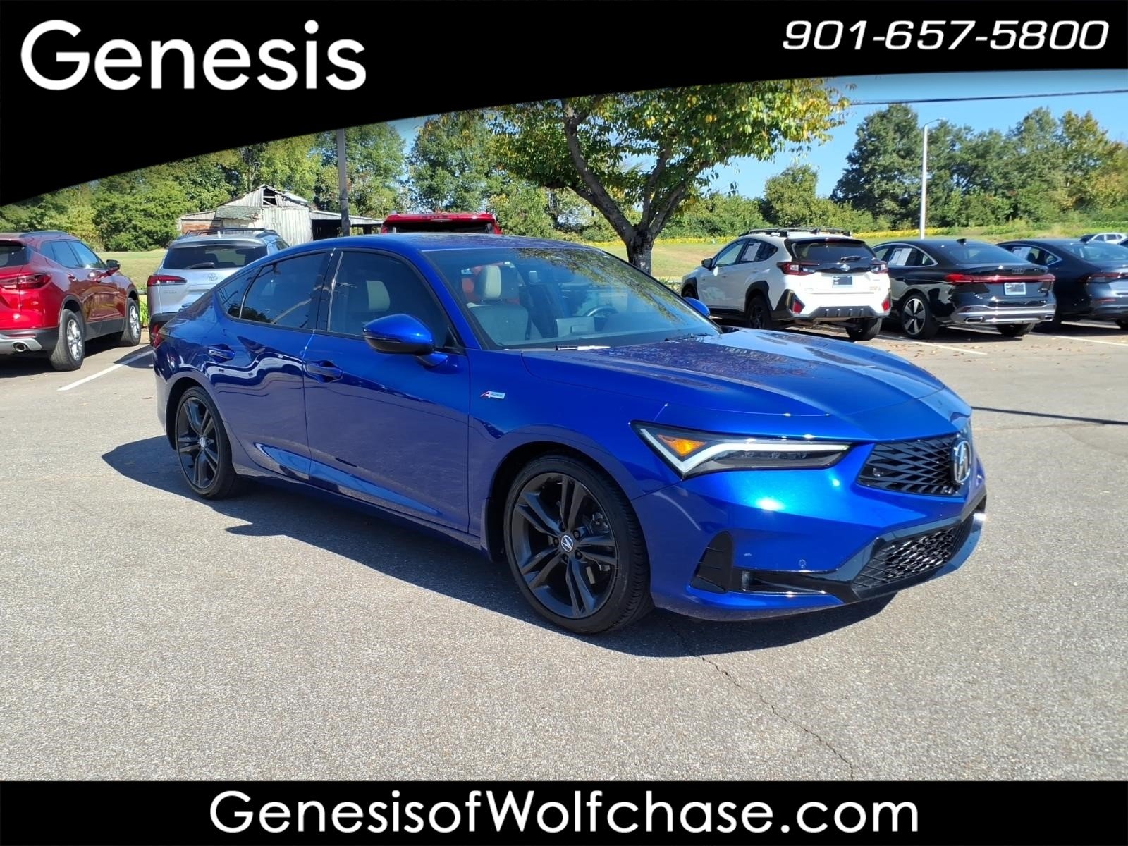 Used 2025 Blue Acura A-Spec Tech Package image 7