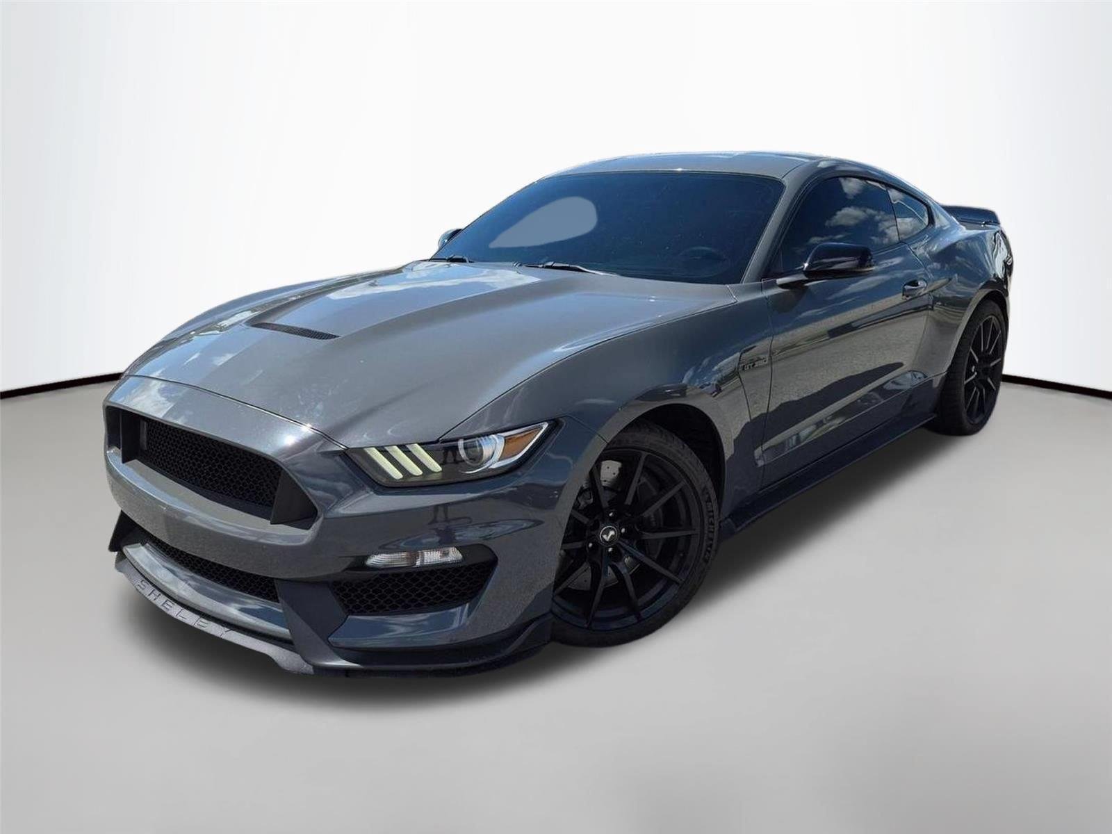 Used 2018 Lead Foot Gray Ford Shelby GT350 image 1