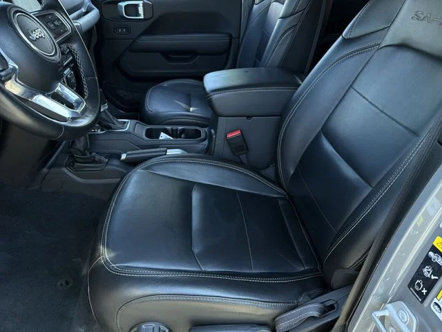 Used 2022 Gray Jeep Unlimited Sahara 4xe image 21