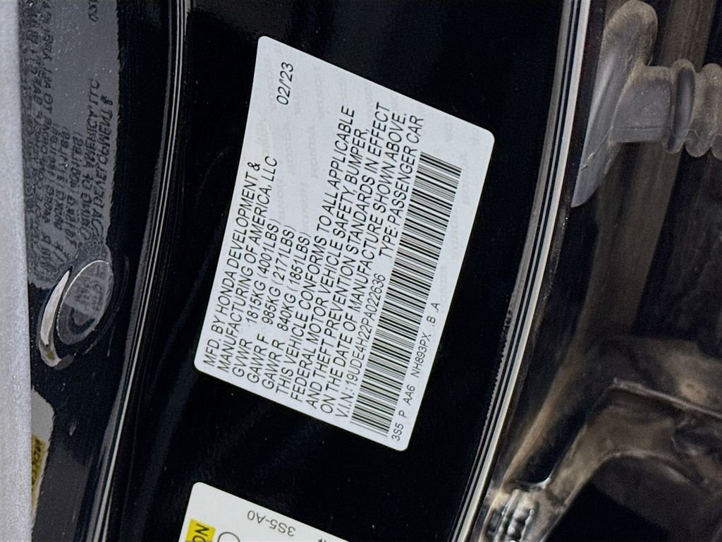 Certified Used 2023 Black Acura Base image 29