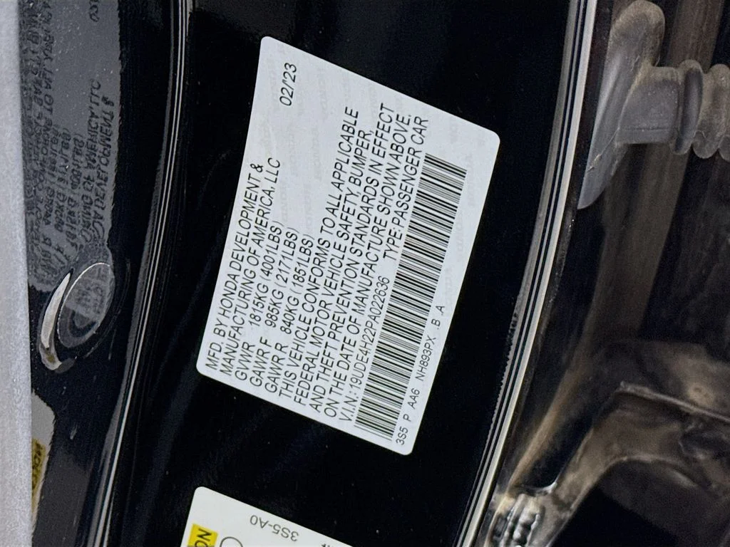 Certified Used 2023 Majestic Black Pearl Acura INTEGRA image 29