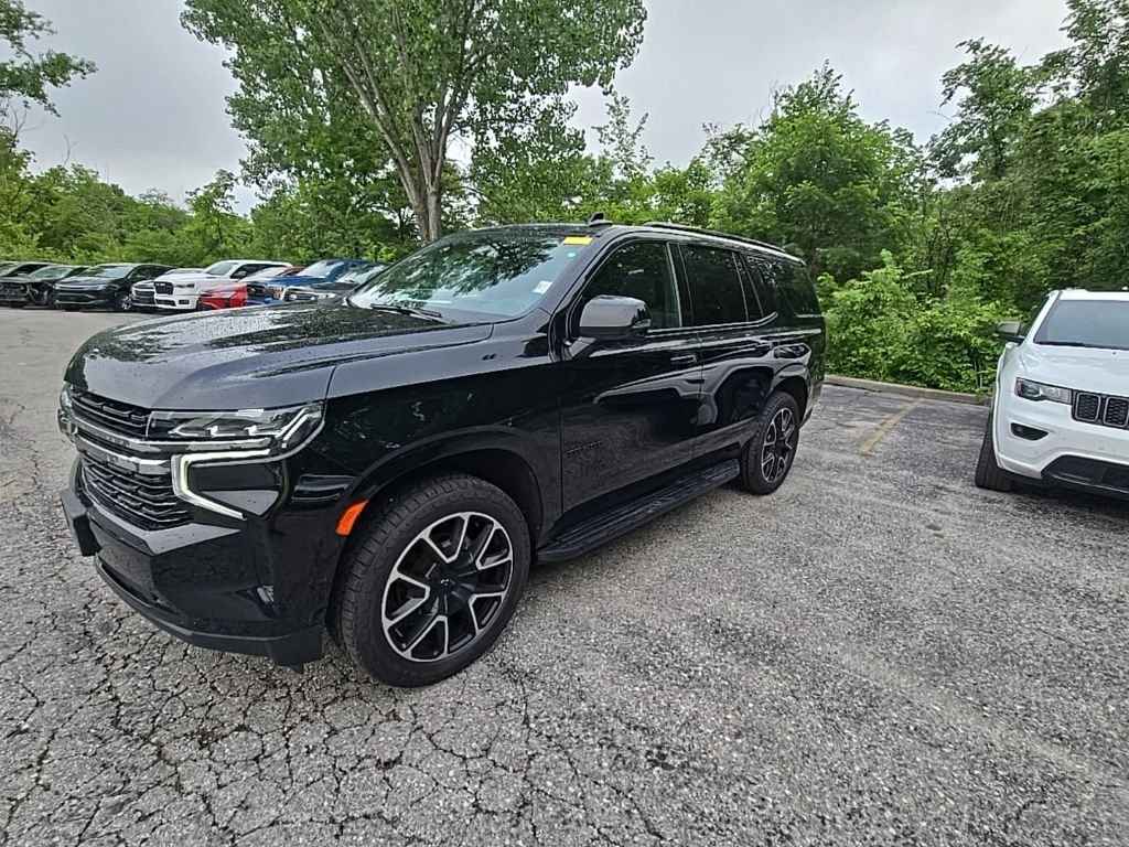 Used 2021 Chevrolet Tahoe RST with VIN 1GNSKRKD2MR484897 for sale in Kansas City