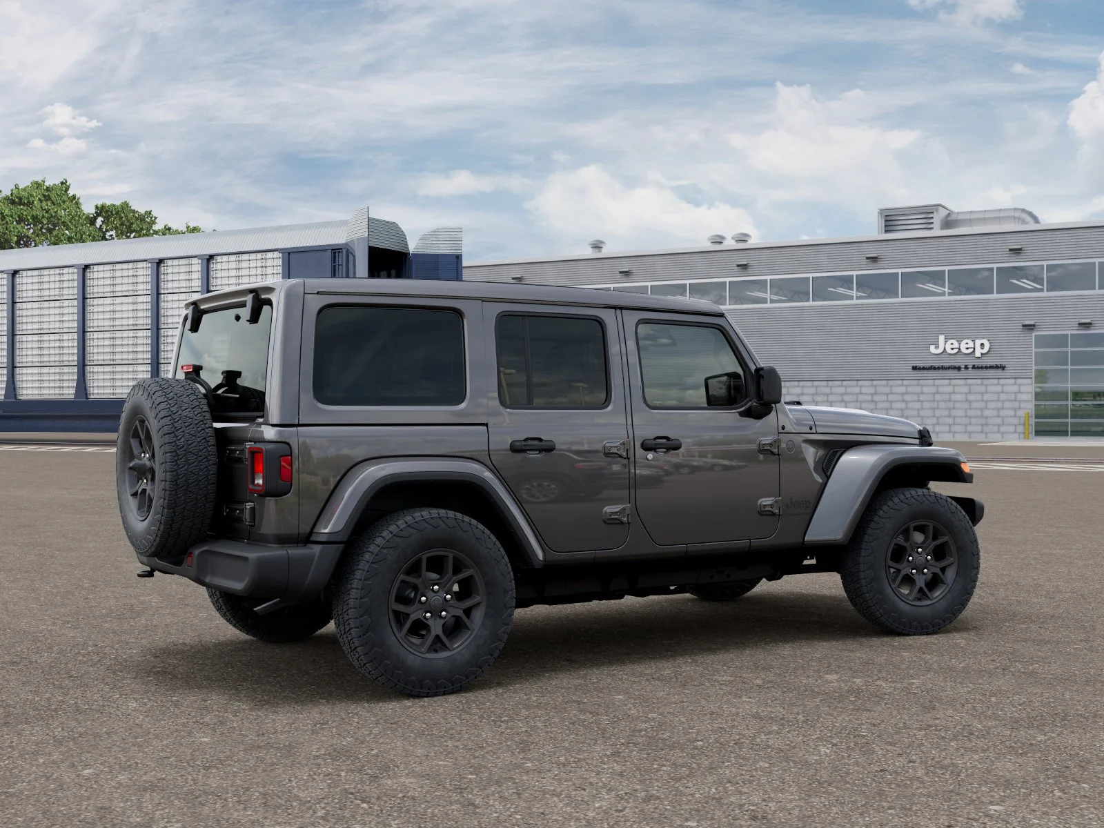 New 2027 Granite Crystal Metallic Clear-Coat Paint Jeep Sport S image 2