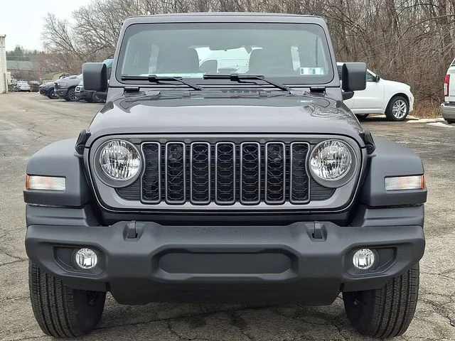 New 2026 Gray Jeep Sport image 2