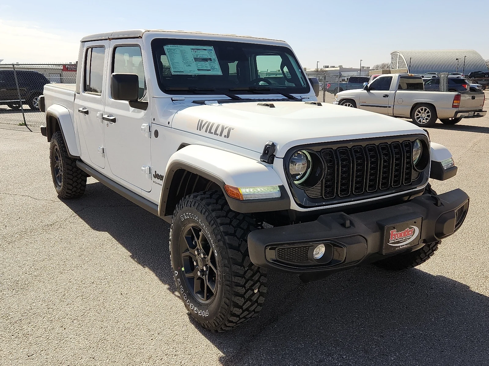 New 2026 Bright White Clear-Coat  Paint Jeep WILLYS 4X4 image 6