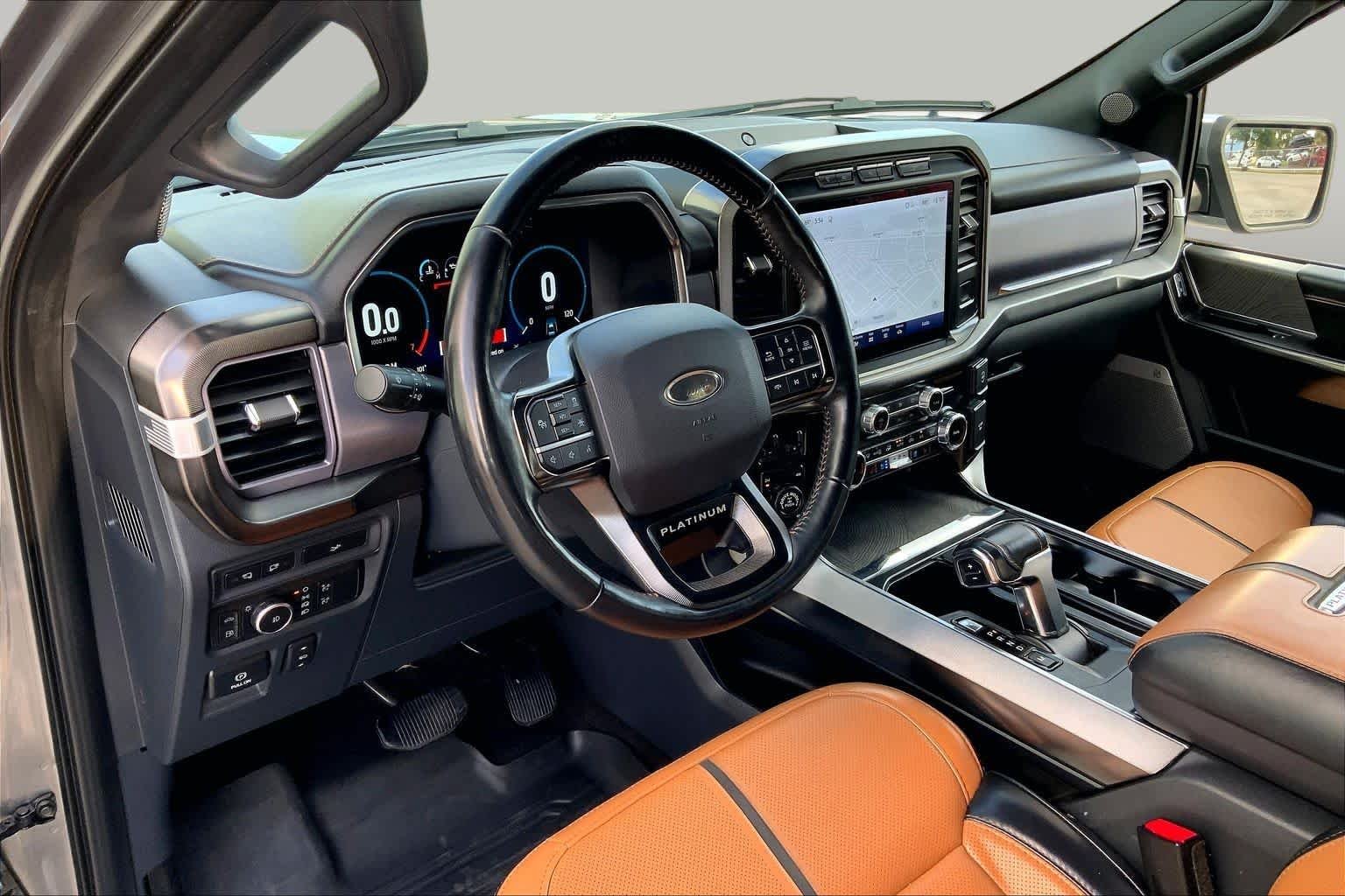 Used 2022 Carbonized Gray Metallic Ford Platinum image 17