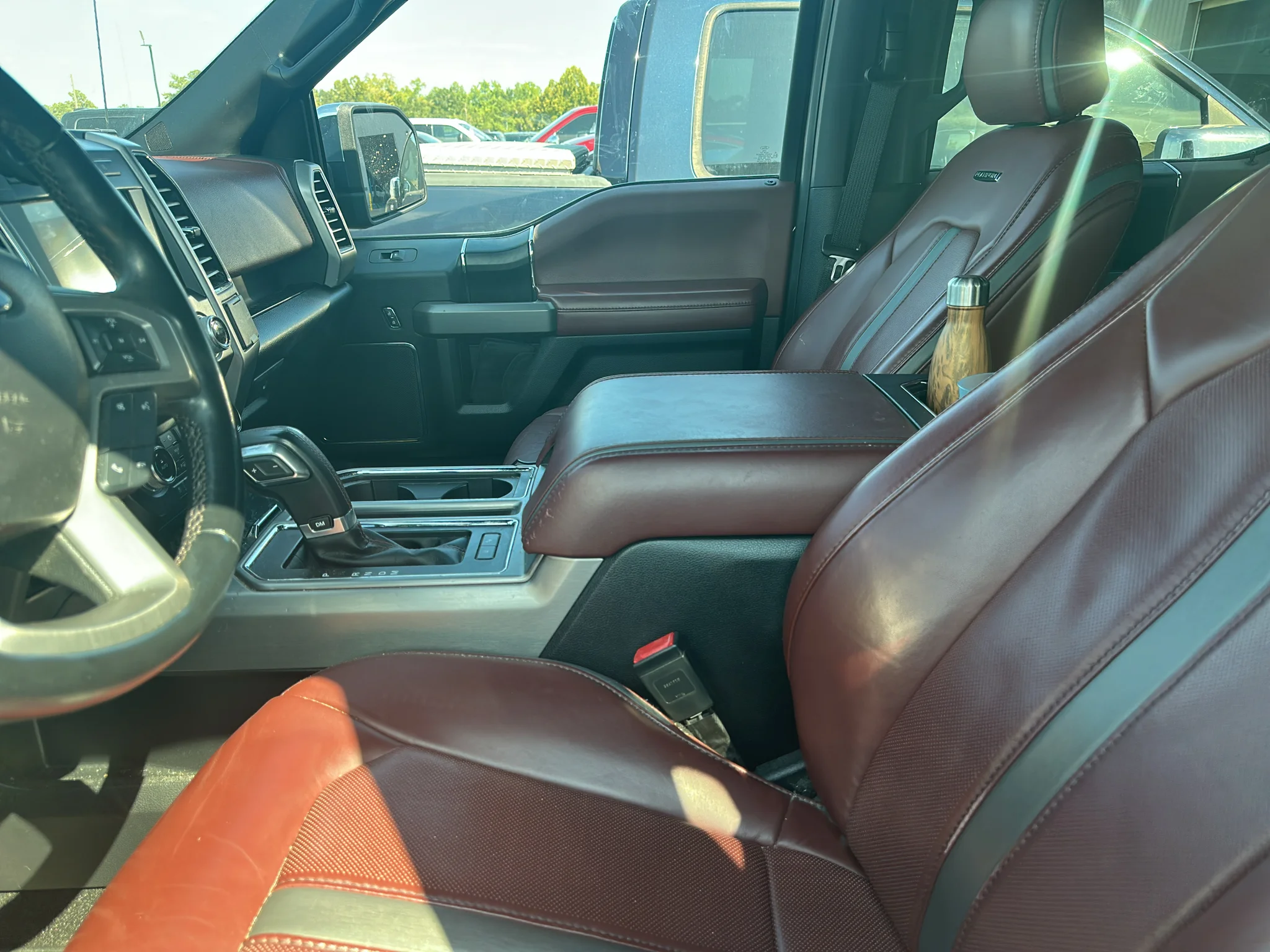 Used 2019 Agate Black Metallic Ford Platinum image 2