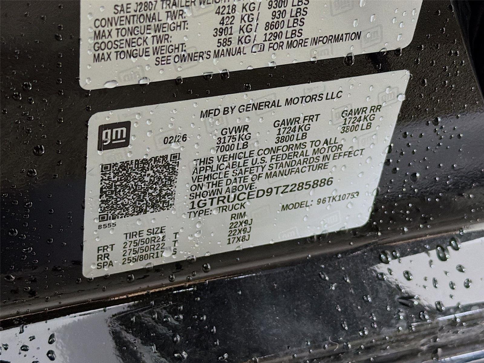 New 2026 Onyx Black GMC Elevation image 42