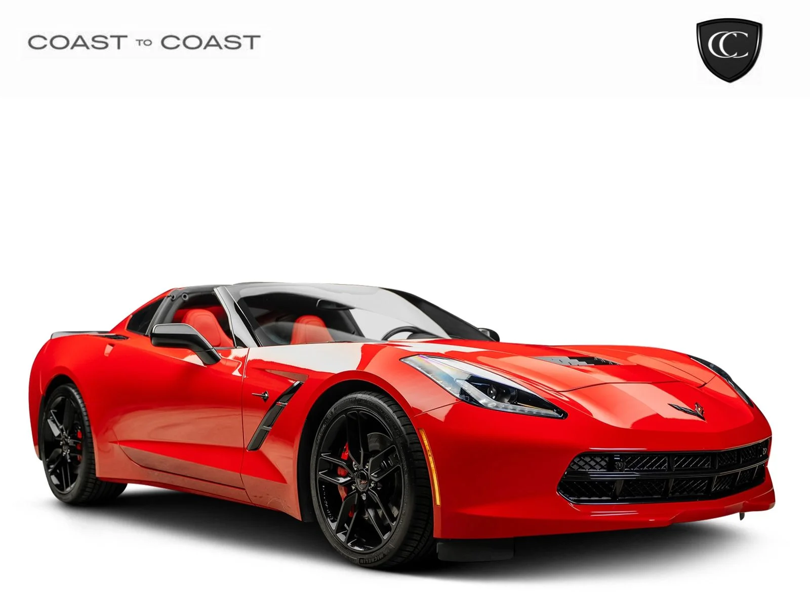 Used 2016 Red Chevrolet Stingray Z51 image 1