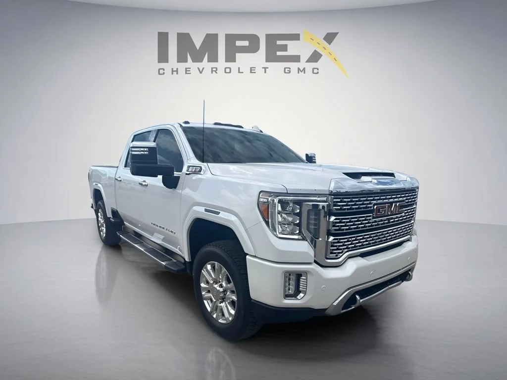 Used 2021 WHITE FROST TRICOAT GMC Denali image 7