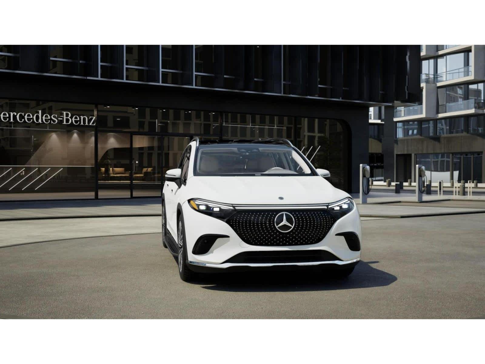 New 2027 Polar White Mercedes-Benz EQS 400 image 8