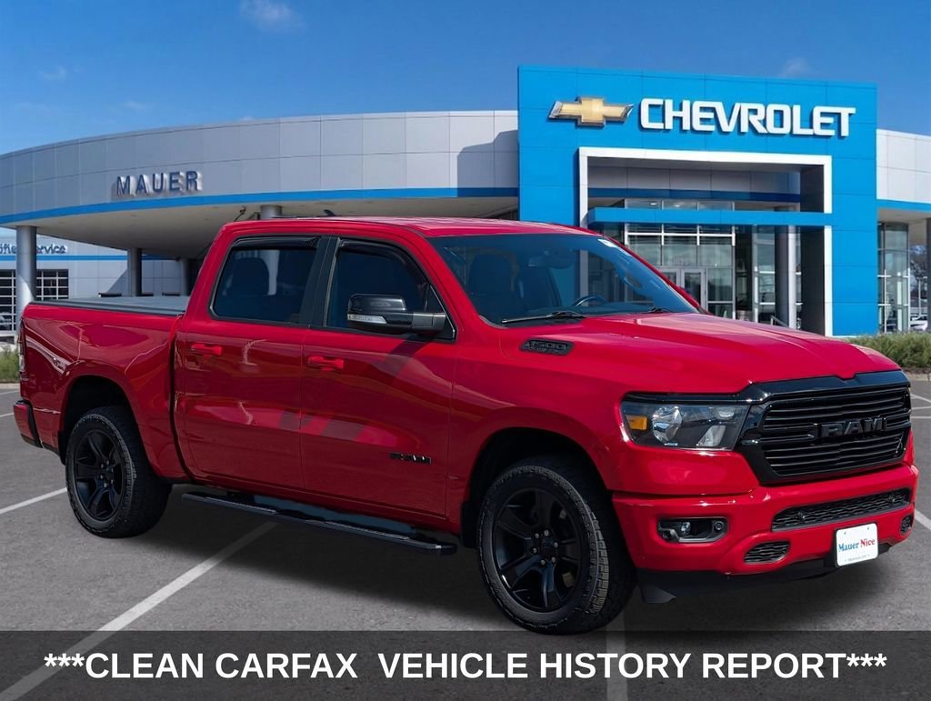 Used 2021 RAM Ram 1500 Pickup Big Horn/Lone Star with VIN 1C6SRFFT2MN696198 for sale in Inver Grove Heights, Minnesota