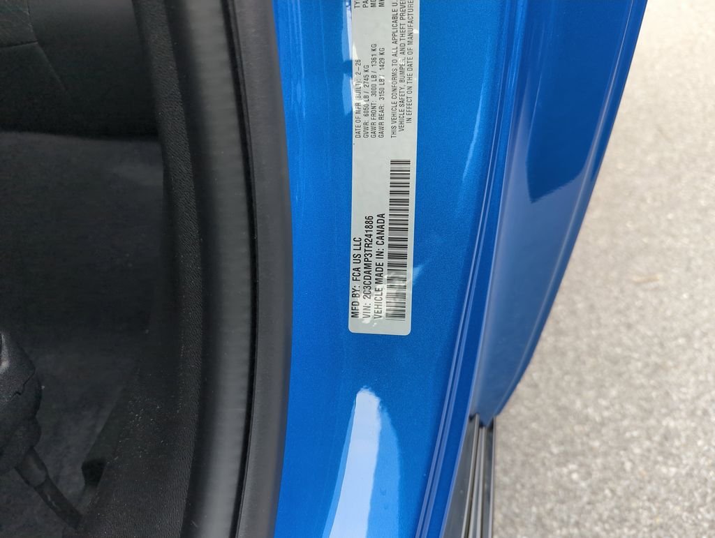 New 2026 Bludicrous Exterior Paint Dodge R/T Scat Pack image 31