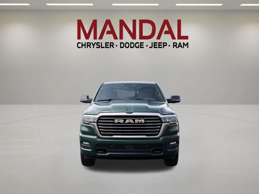 New 2026 Serrano-Green Metallic Exterior Paint RAM Laramie image 6