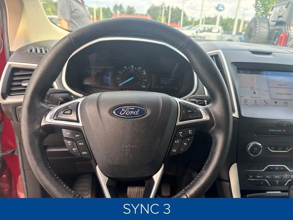Used 2016 Ruby Red Metallic Tinted Clearcoat Ford SEL image 13
