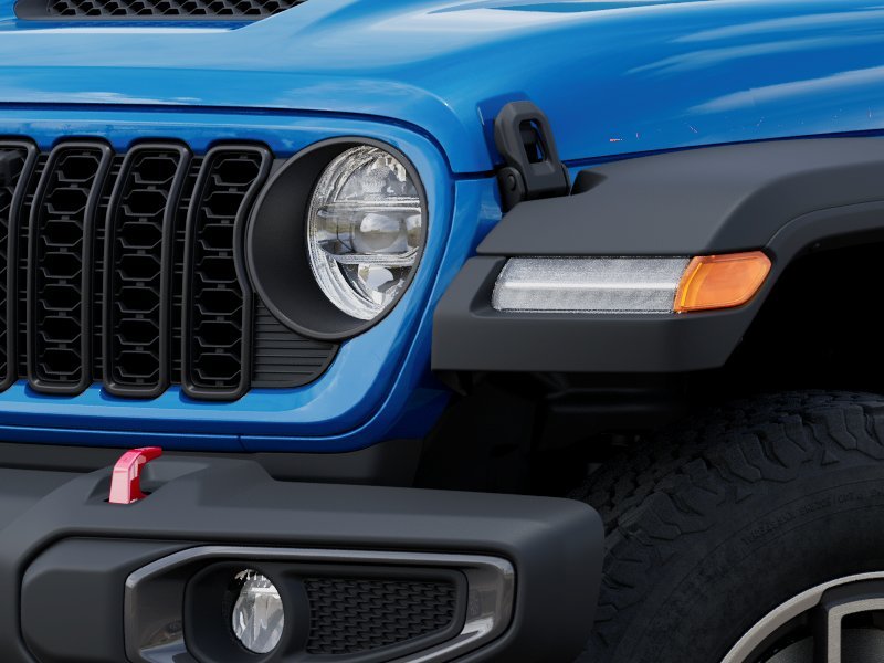 New 2026 Hydro Blue Pearl-Coat Exterior Paint Jeep Rubicon image 10