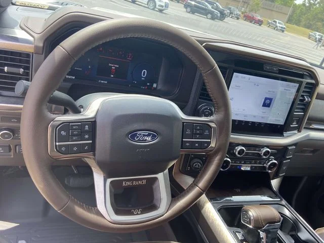 New 2026 Star White Metallic Tri-Coat Ford King Ranch image 15