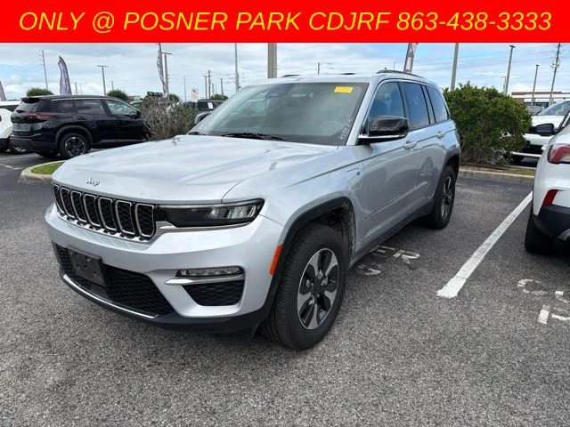 Used 2024 Silver Jeep 4xe image 2