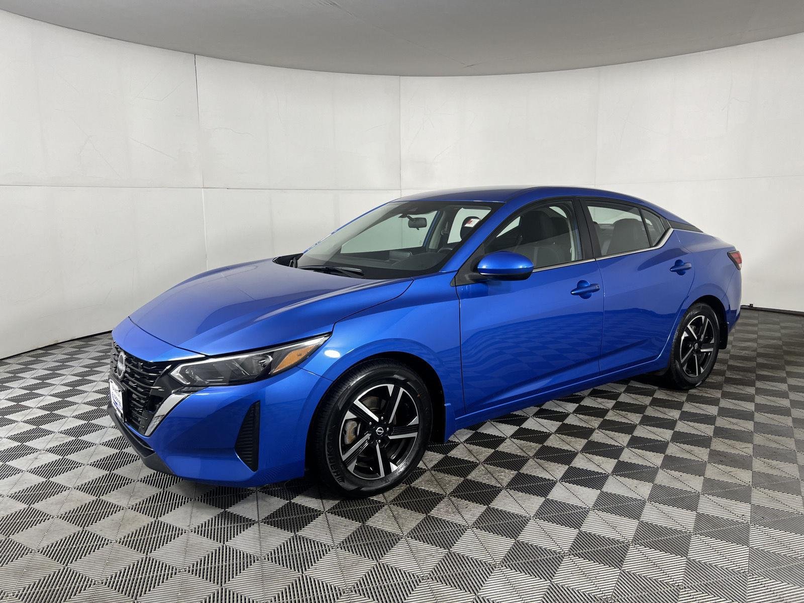 Used 2024 Electric Blue Metallic Nissan SV image 3
