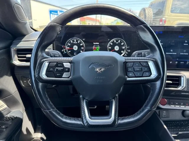 Used 2024 Shadow Black Ford EcoBoost Premium image 12