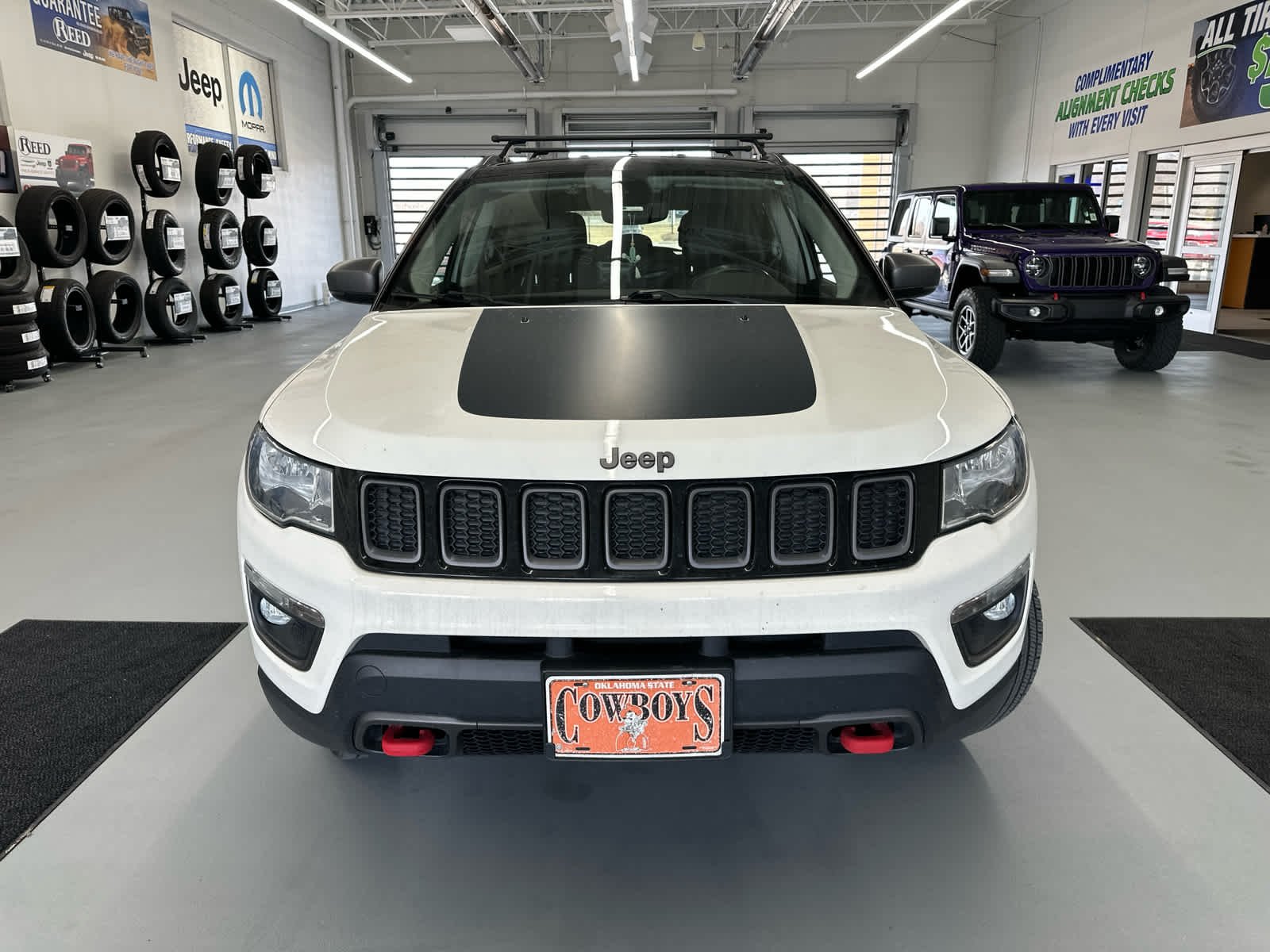 Used 2019 Jeep Compass Trailhawk with VIN 3C4NJDDB9KT816894 for sale in Kansas City
