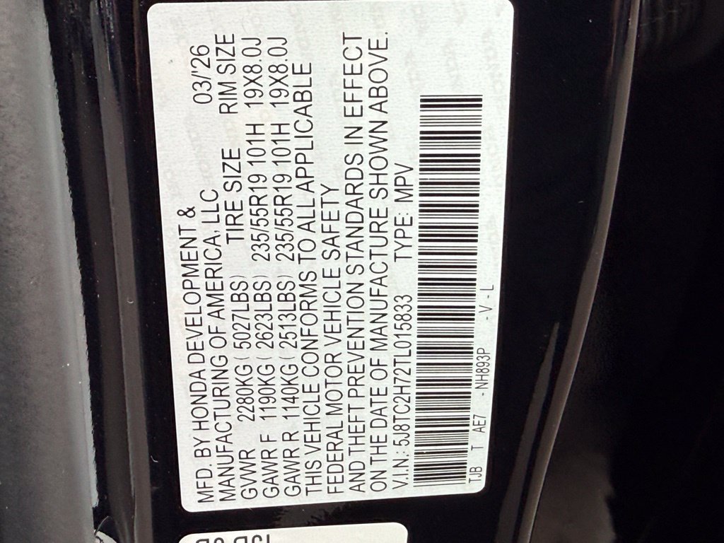 New 2026 Majestic Black Pearl Acura Advance Package image 28