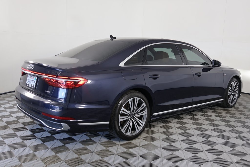 Used 2023 Blue Metallic Audi L 55 image 4