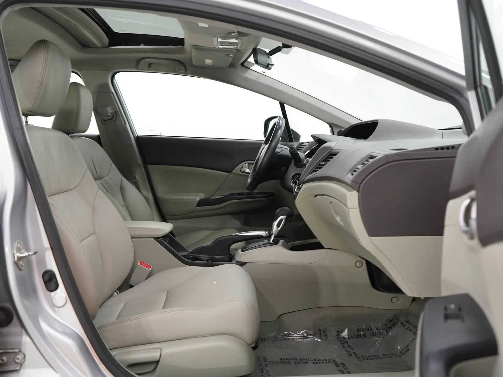 Used 2012 Alabaster Silver Metallic Honda EX-L SEDAN image 11