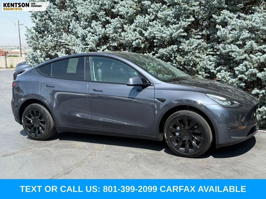 Used 2021 Gray Tesla Long Range image 12