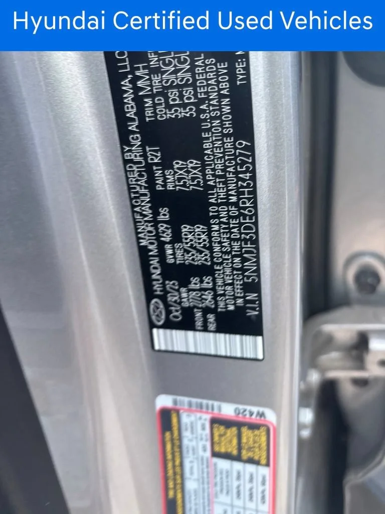 Certified Pre-Owned 2024 Hyundai Tucson SEL