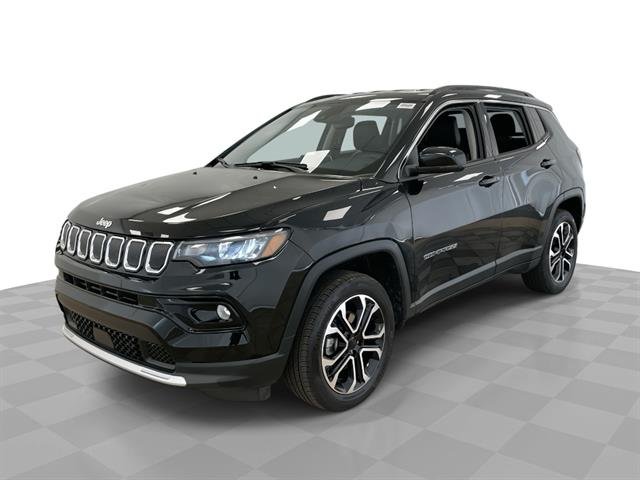Black 2022 Jeep Compass Limited 4WD SUV / Crossover Four-Wheel Drive