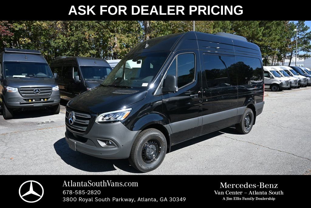 Used 2025 Jet Black Mercedes-Benz Passenger 144 WB image 1