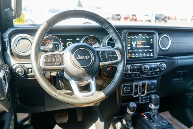Used 2021 White Jeep Overland image 13