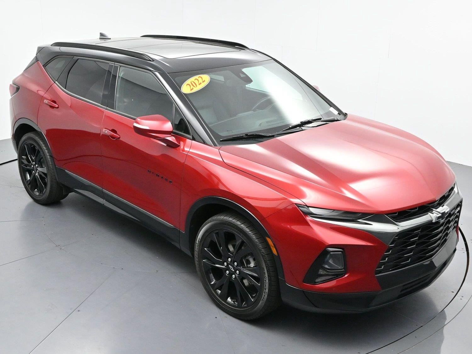 Used 2022 Cherry Red Tintcoat Chevrolet RS image 43