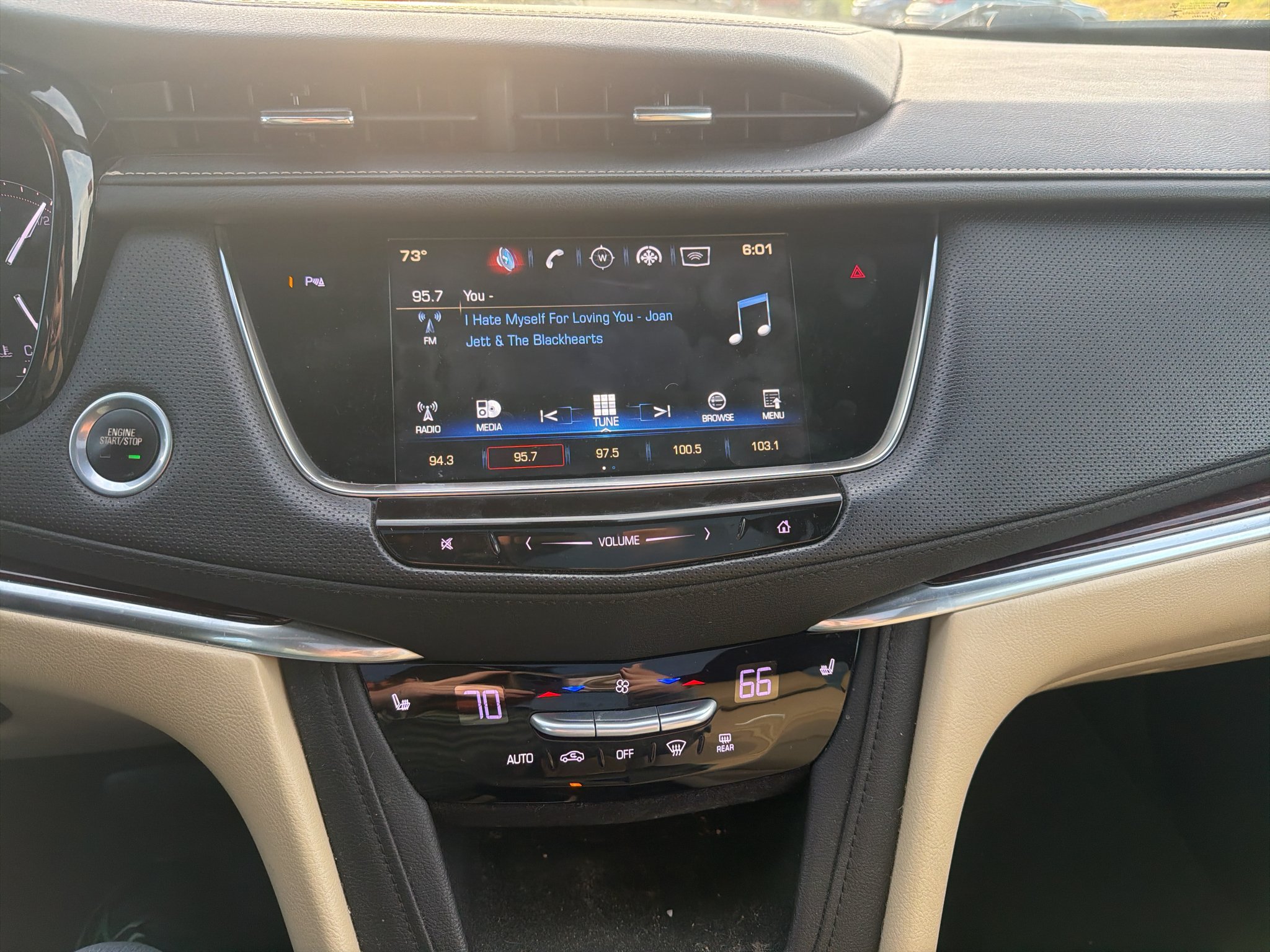 Used 2017 Stellar Black Metallic Cadillac Luxury AWD image 15
