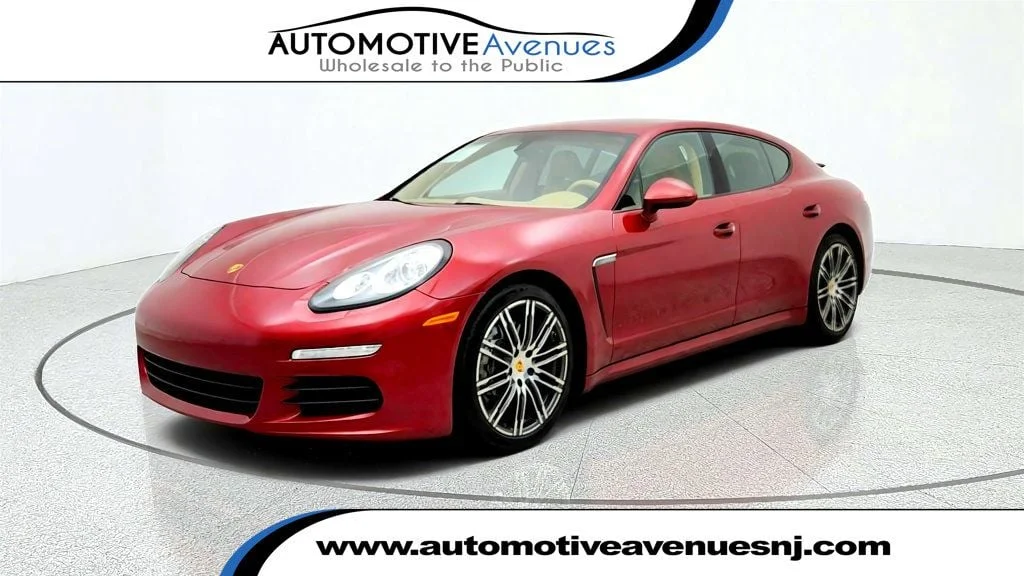 Used 2016 Ruby Red Metallic Porsche 4dr Hatchback 4 Edition w/ Premium Package Plus & 20