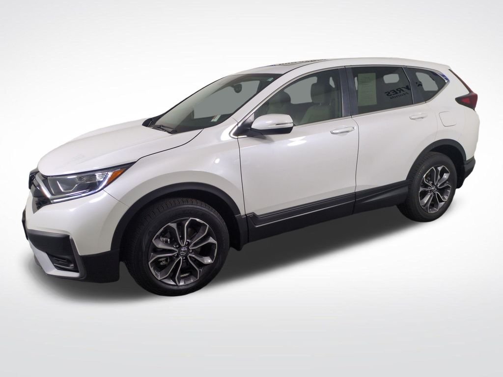 Used 2020 Platinum White Pearl Honda EX-L image 1