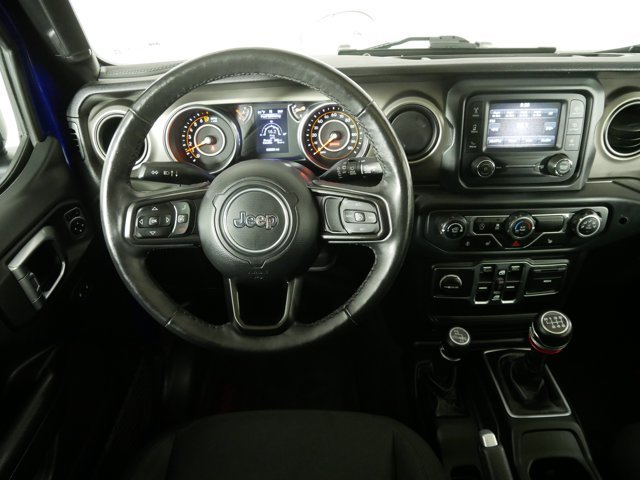 Used 2018 Ocean Blue Metallic Clearcoat Jeep Sport S image 22