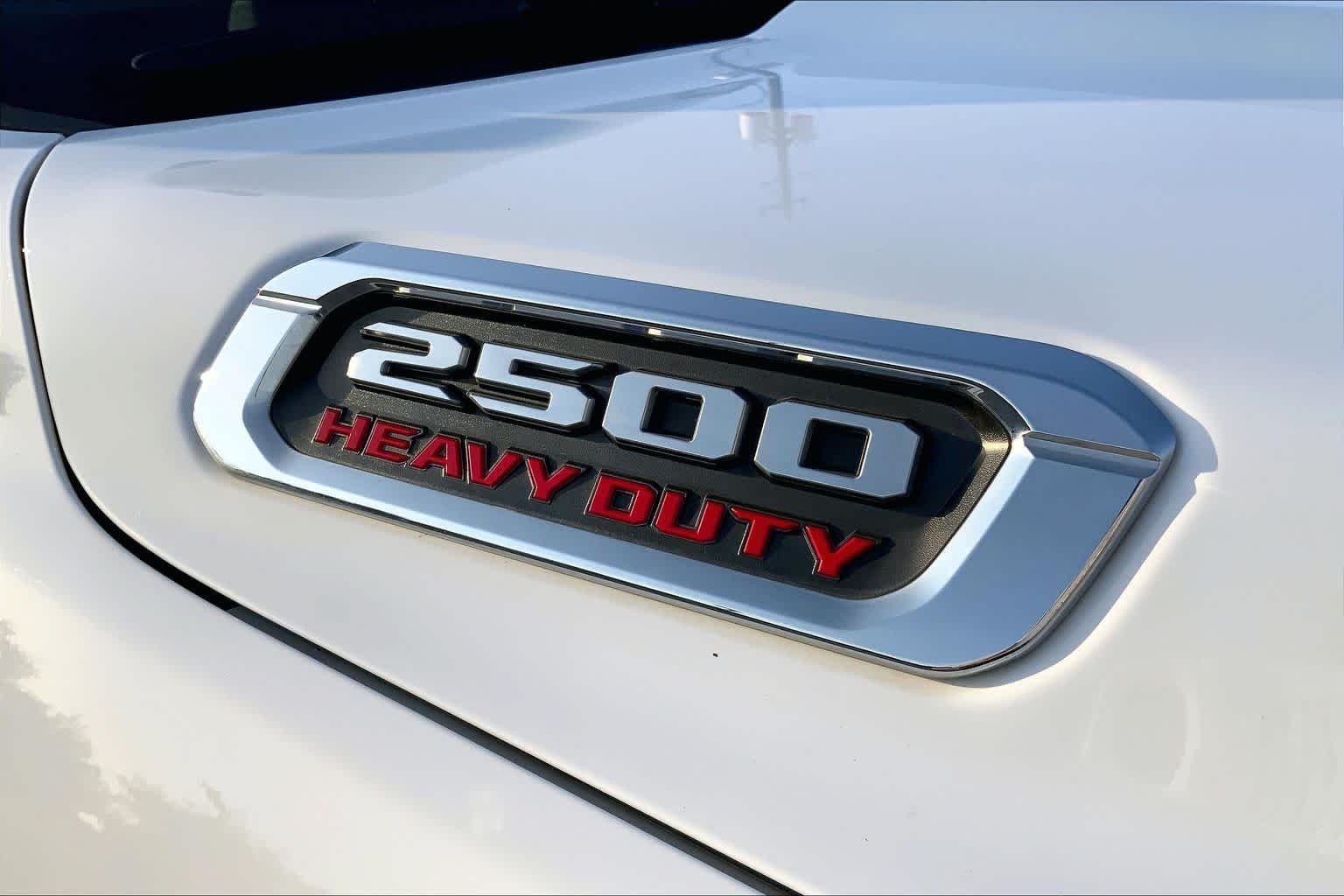 Used 2020 Bright White Clearcoat Ram Longhorn image 31