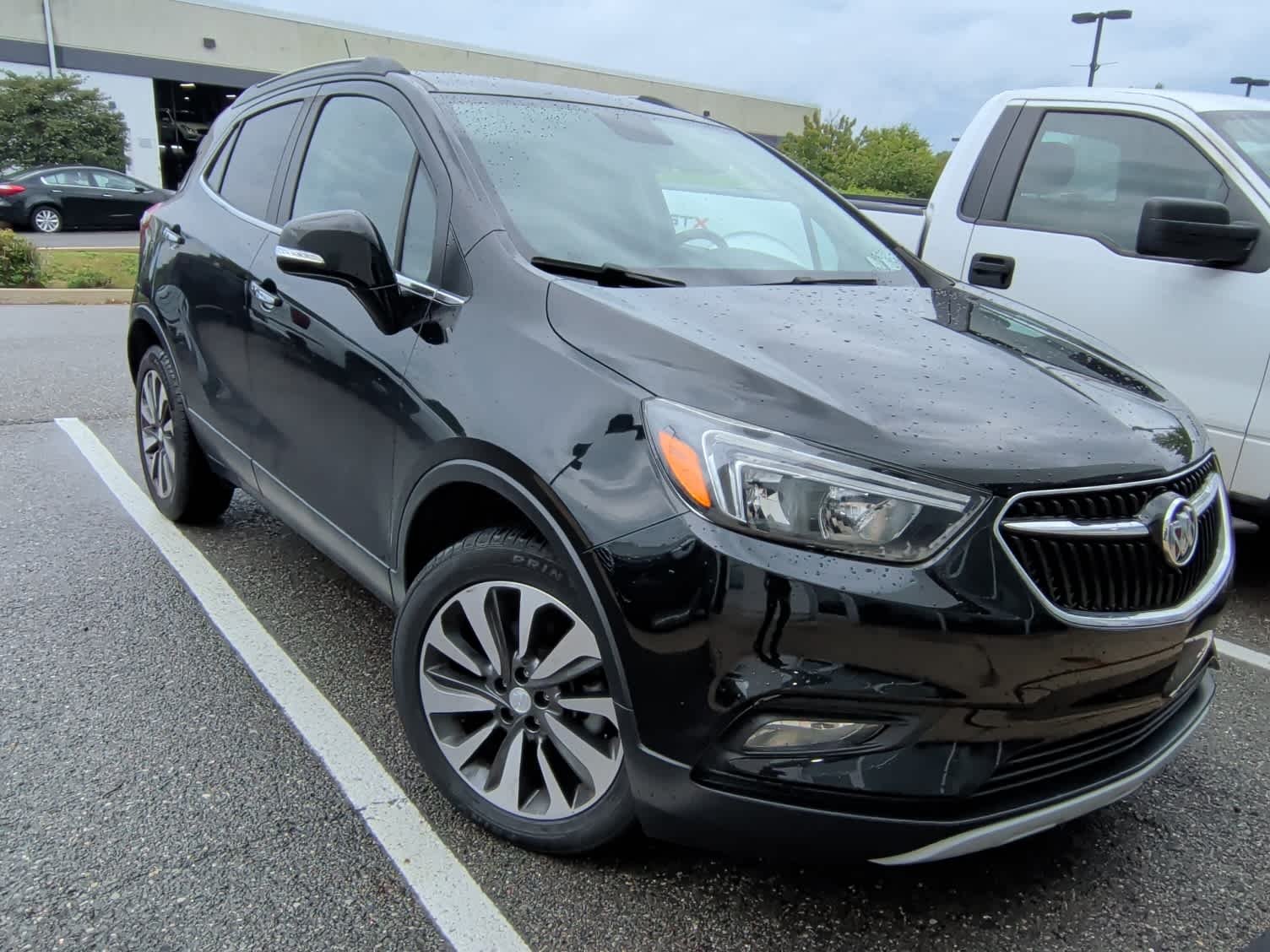Used 2018 Includes (CM5) Black Carbon Metallic lower exterior accent color, Paint code W700S.) Buick Preferred II image 1