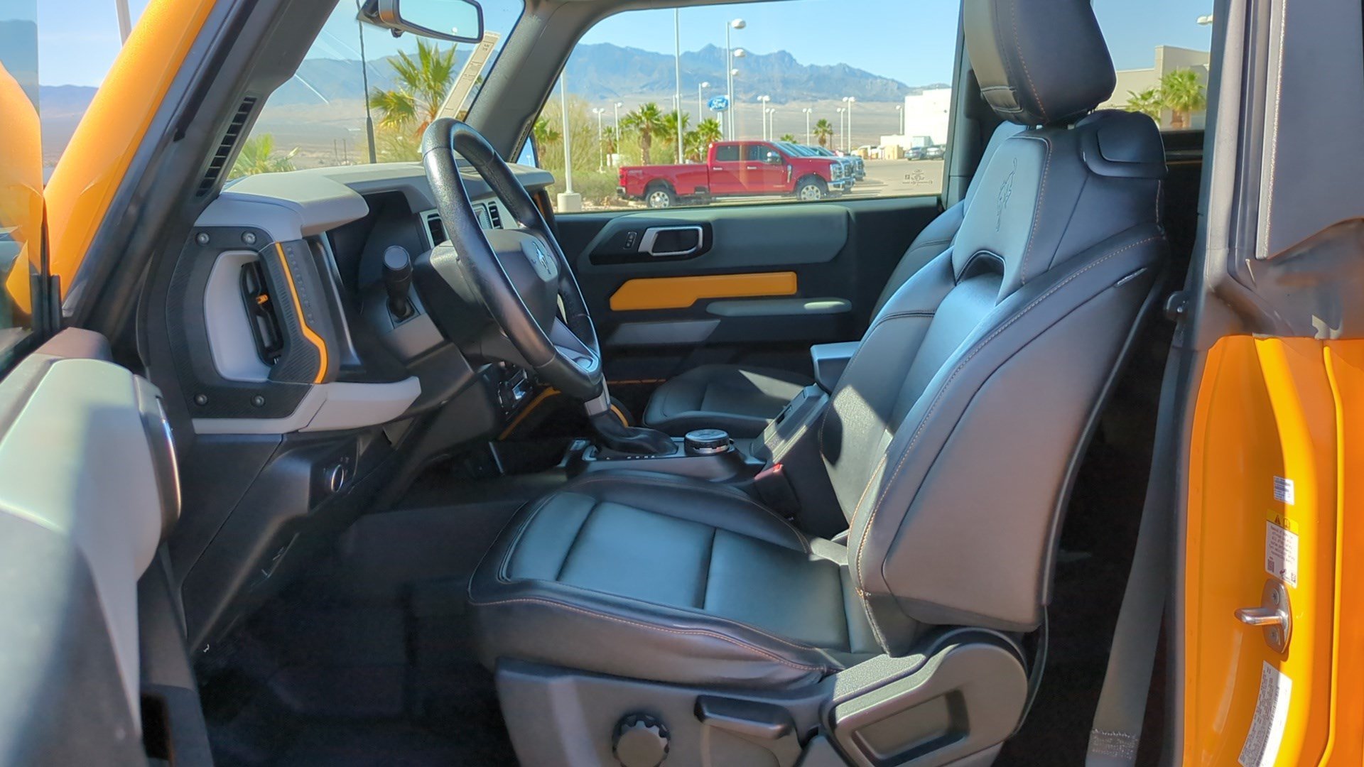 Used 2021 Orange Metallic Ford Badlands image 14