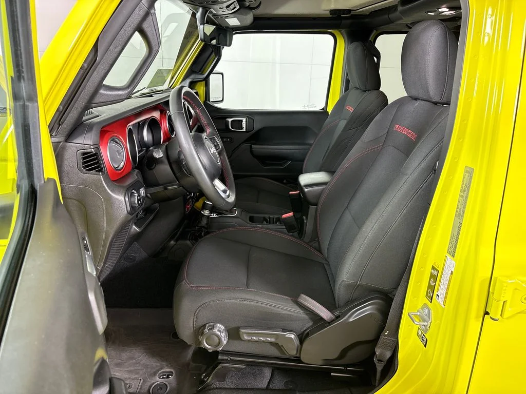 Certified Used 2023 Yellow Jeep Rubicon image 29