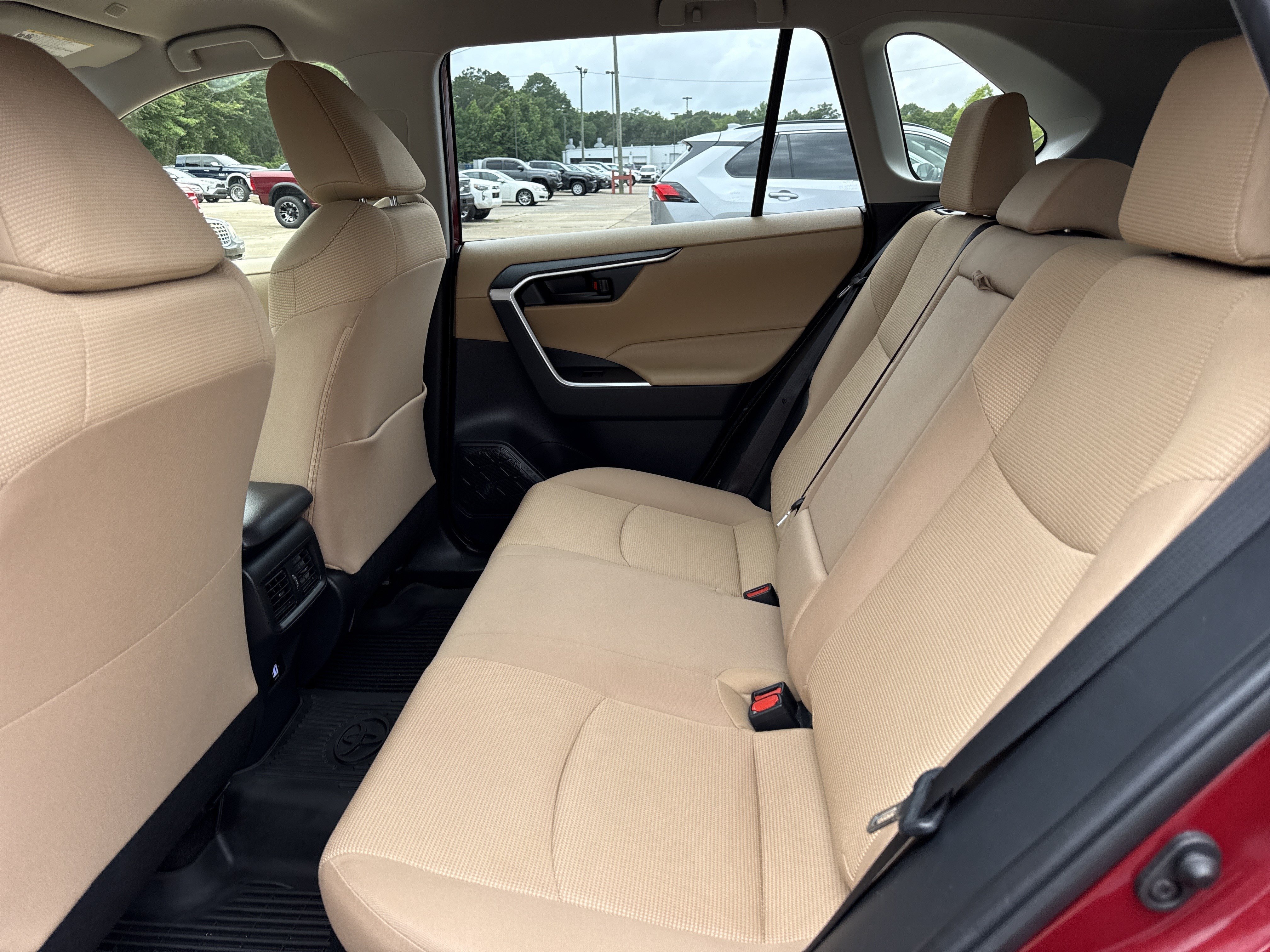 Certified Used 2025 Ruby Flare Pearl Toyota Hybrid LE image 13