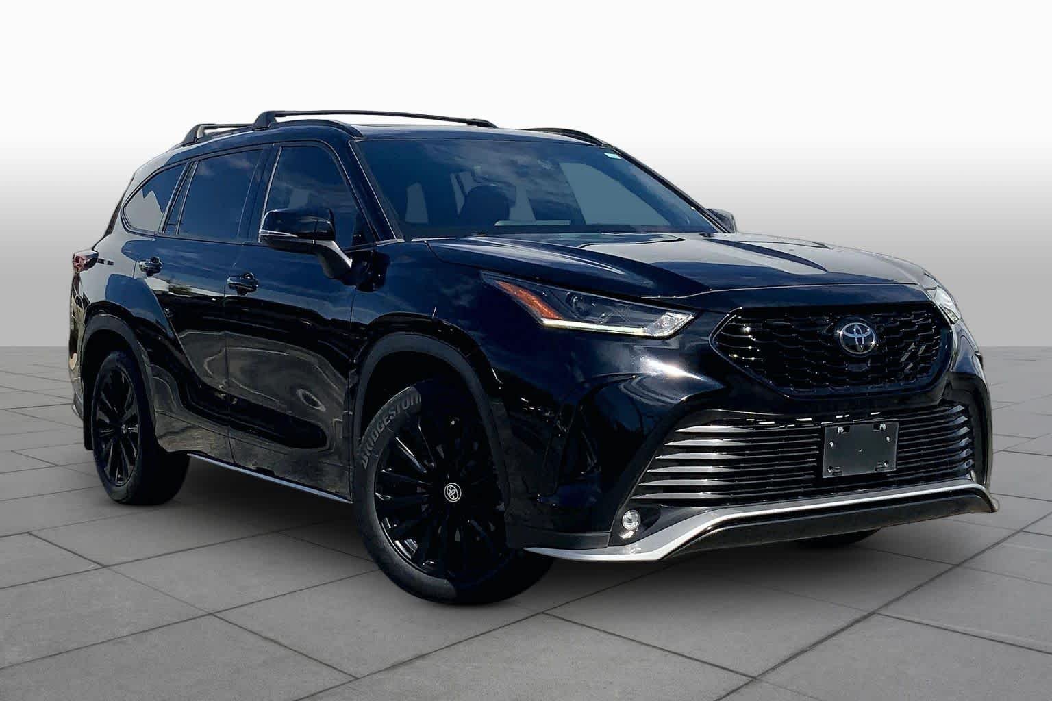 Used 2024 Midnight Black Metallic Toyota XSE image 3